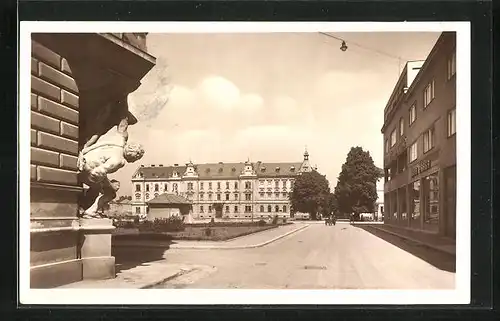 AK Ung. Hradisch, Hradisch-Palacky-Platz