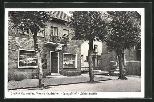 AK Walbeck bei Geldern, Gasthof Neyenhuys, Spargeldorf