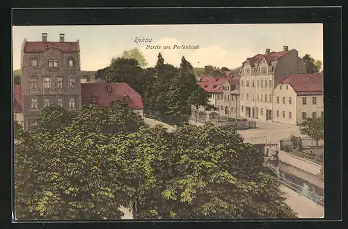 AK Rehau, Gartenstrasse am Maxplatz