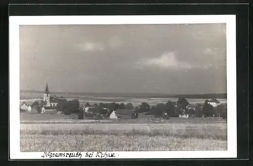 Foto-AK Pilgramsreuth b. Rehau, Totalansicht