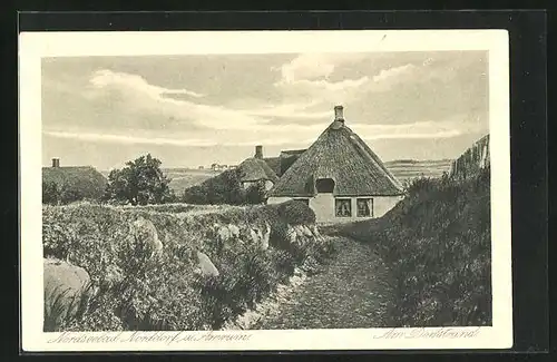 AK Nordseebad Norddorf auf Amrum, Partie am Dorfstrand