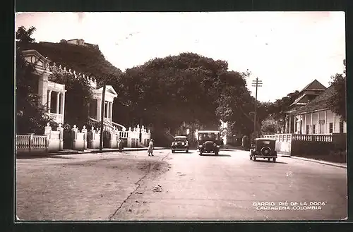 AK Cartagena, Barrio pié de la Popa