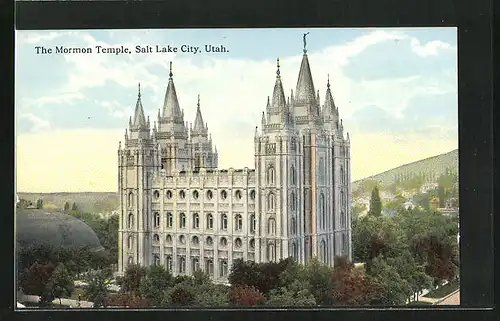 AK Salt Lake City, UT The Mormon Temple