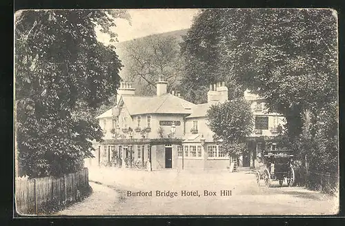 AK Burford, Burford Bridge Hotel, Box Hill