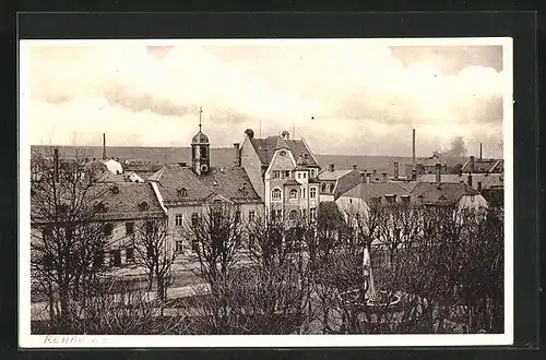 AK Rehau i. Bay., Blick auf den Maxplatz