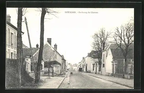 AK Dourdan, Faubourg de Chartres