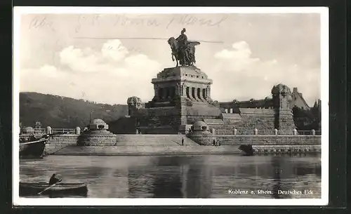 AK Koblenz am Rhein, Deutsches Eck