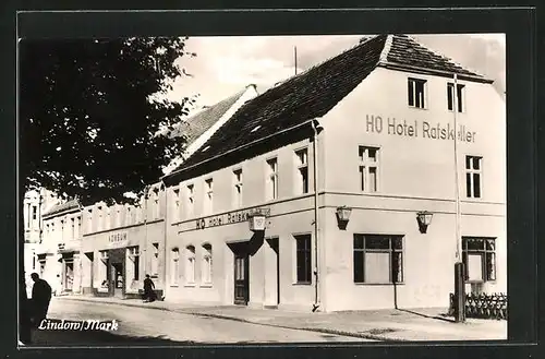 AK Lindow /Mark, HO-Hotel Ratskeller