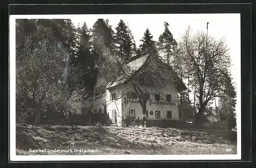 AK Gratschach, Gasthof Lindermuth