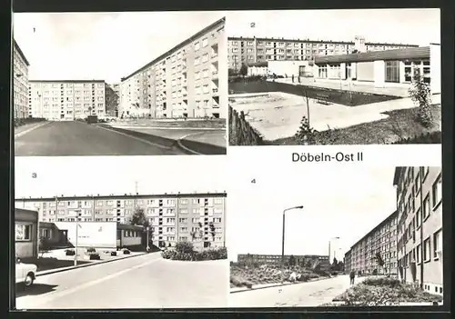 AK Döbeln, Plattenbauten im Ostteil der Stadt