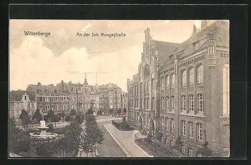 AK Wittenberge, An der Joh. Rungestrasse