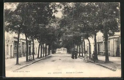 AK Angers, Avenue de Contades