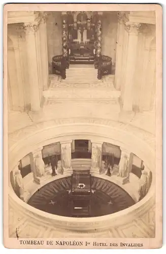 Fotografie Albert Hauteccoeur, Paris, Ansicht Paris, Tombeau de Napoleon I, Hotel des Invalides