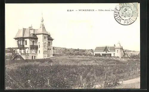 AK Wimereux, Villa dans les Dunes