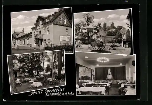 AK Braunfels a.d. Lahn, Hotel Haus Cornelius mit Räumlichkeiten