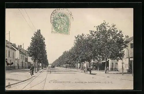 AK Pierrefitte, Avenue de Saint-Denis