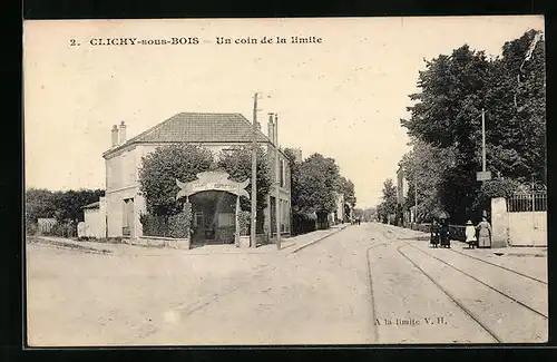 AK Clichy-sous-Bois, Un coin de la limite