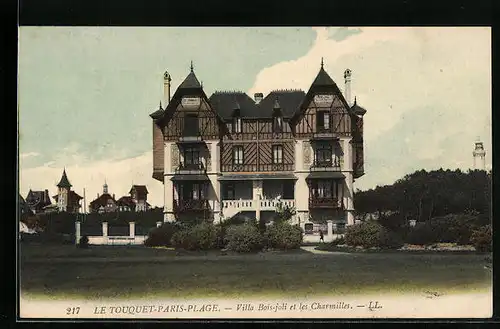 AK Le Touquet-Paris-Plage, Villa Bois-joli et les Charmilles