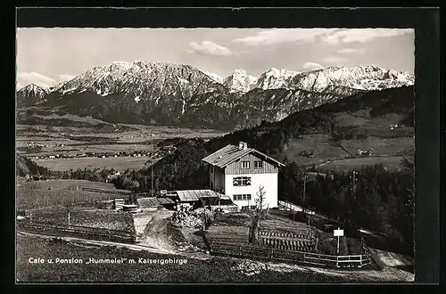 AK Oberaudorf a. Inn, Cafe und Pension Hummelei