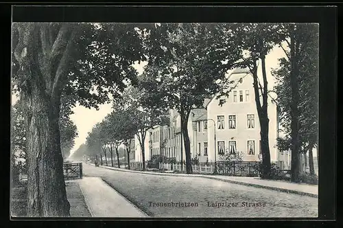 AK Treuenbrietzen, Leipziger Strasse