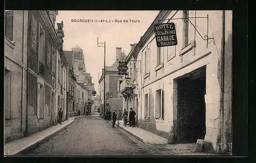 AK Bourgueil, Rue de Tours