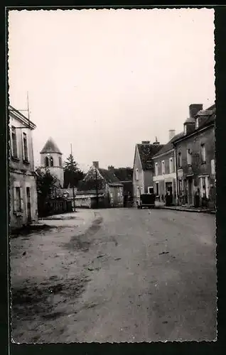 AK Saché, Rue Principale, Strassenpartie