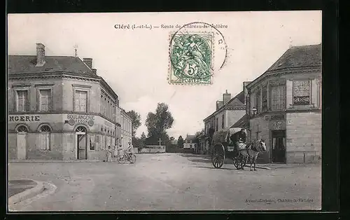 AK Cléré, Route de Château-la-Vallière