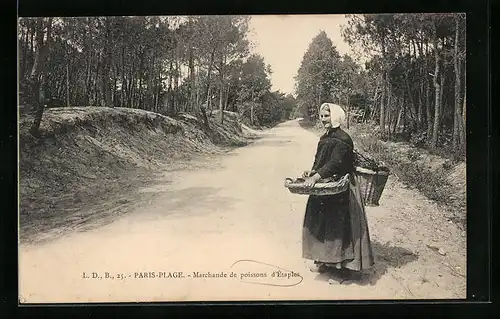 AK Étaples, Marchande de poissons, Fischerei