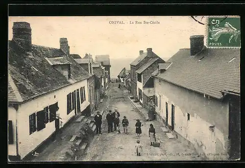 AK Onival, La Rue Ste-Cécile