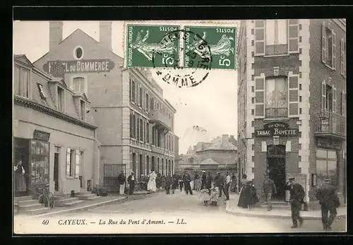 AK Cayeux, La Rue du Pont d`Amont