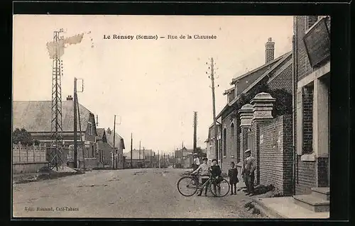 AK Le Ronsoy, Rue de la Chaussee