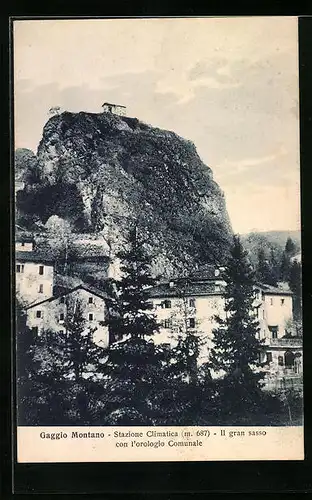 AK Gaggio Montano, Il gran sasso con l`orologio Comunale