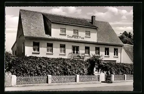 AK Leipheim /Donau, Gasthof zur Post