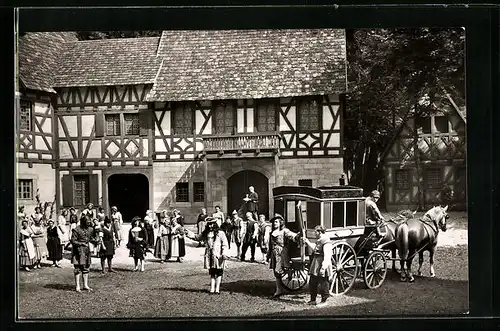 AK Heidenheim, Naturtheater, Spieljahr 1958 Die Weiber von Schorndorf