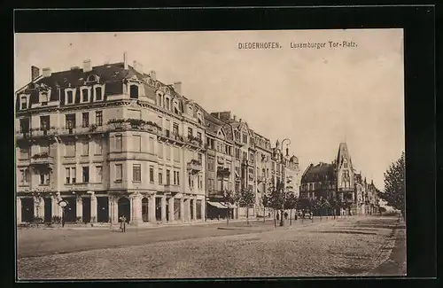 AK Diedenhofen, Luxemburger Tor-Platz