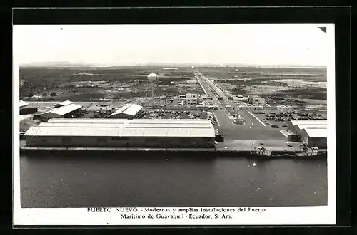 AK Puerto Nuevo, Modernas y amplias instalaciones del Puerto, Maritimo de Guavaquil