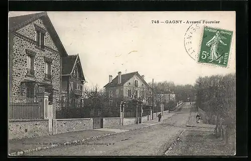 AK Gagny, Avenue Fournier