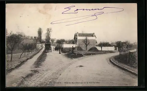 AK Gagny, Rue de Montfermeil et la Vieille Cote