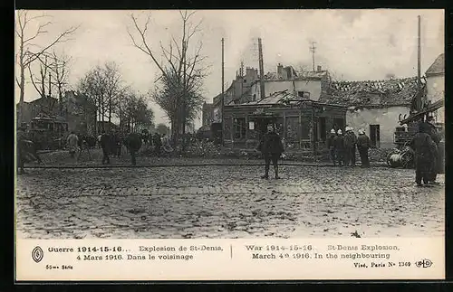 AK St. Denis, La Guerre et l`Explosion, dans le voisinage