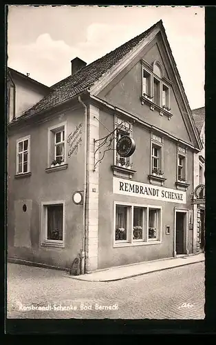 AK Berneck, Gasthaus Rembrandt Schenke