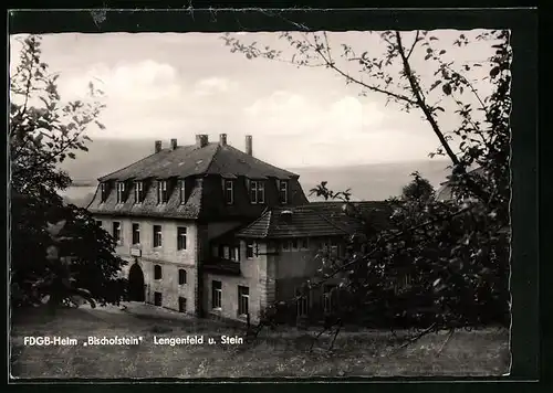 AK Lengenfeld u. Stein, FDGB-Heim Bischofstein