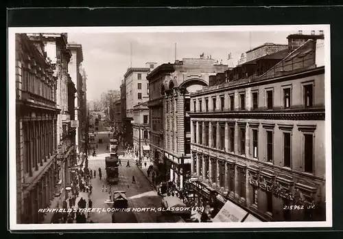 AK Glasgow, Renfield Street, looking north