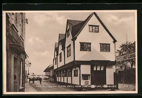 AK Newbury, The Jacobsen Cloth Hall now the Museum