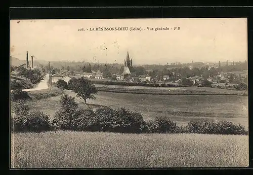 AK La Bénissons-Dieu, Vue générale