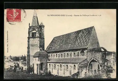 AK La Bénissons-Dieu, Restes de l'Abbaye