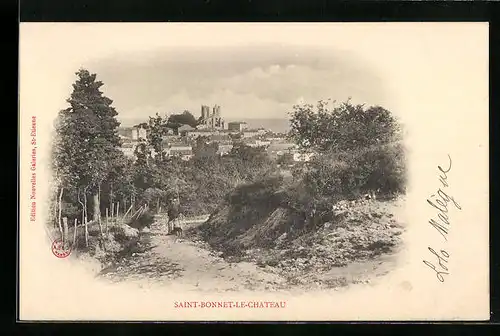 AK Saint-Bonnet-le-Chateau, Vue générale