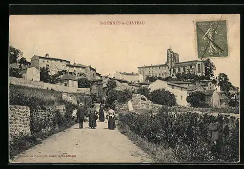 AK Saint-Bonnet-le-Chateau, Vue générale