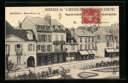 AK Bourges, Bureaux de l`Office du Centre, Place Berry, 24