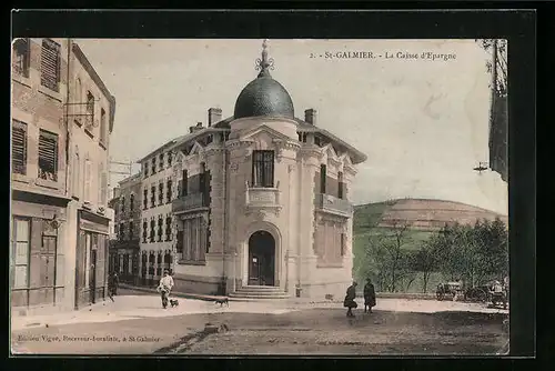 AK Saint-Galmier, La Caisse d`Epargne