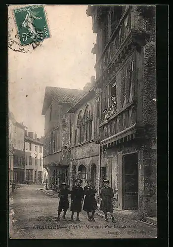 AK Charlieu, Rue Chevroterie, Vieilles Maisons